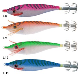 YO-ZURI(ヨーヅリ) スッテ: ウルトラスッテ TM2布巻 S L-09: 夜光ボディ×オレンジ