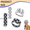 yaozeio Soccer Sports Headbands for Girls Boys Non Slip Elastic