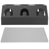 Household 3 Holes Bottle Drain Drying Rack Cup Holder Drainer