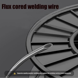 Flux Core Gasless Mig Wire, Mild Steel E71TGS 2-Pound Strong ABS Plastic Spool