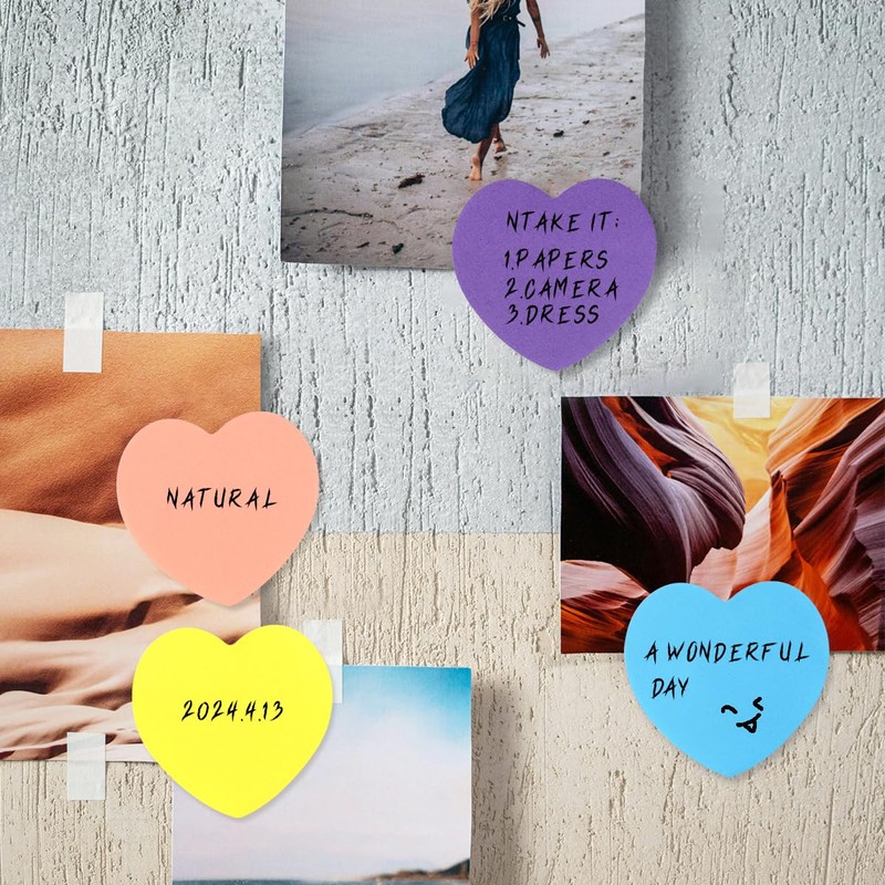 8 Color Sticky Notes Super Cute Post It Notes 240