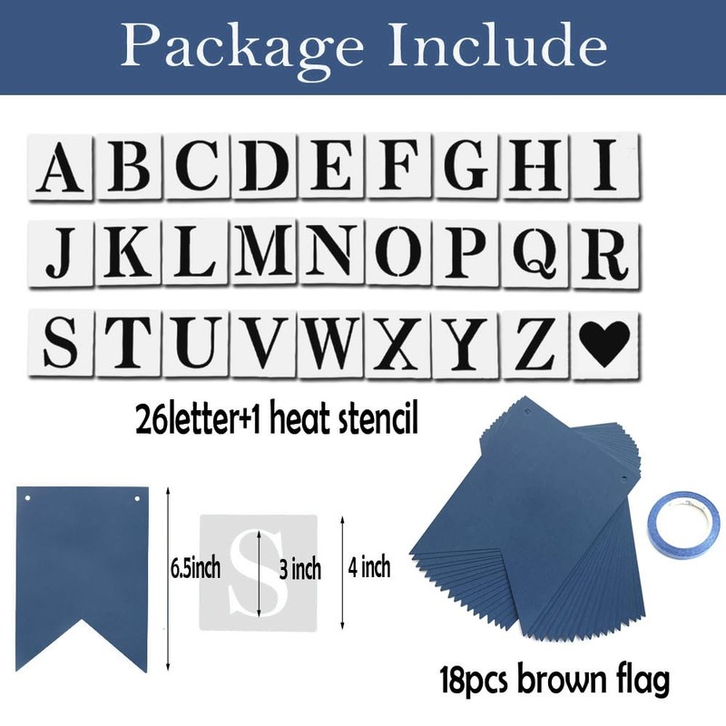 Blue Banner Kit, Custom Phrase Banner, Customize Your Party Banner