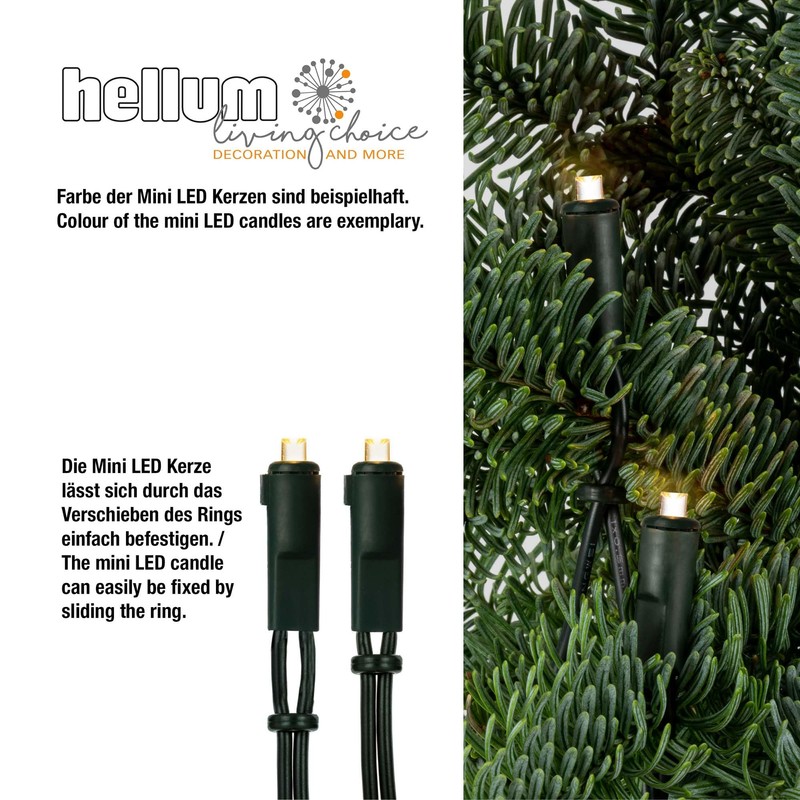 Hellum String Lights, 150322, for Indoor Use, Christmas Tree, Living