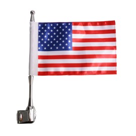 TURERTIYER Motorcycle Antenna Flag with Red US Flag for Harley Yamaha XL 883 1200 X 48 Honda Gold Wing GL1800 Rear Rack Universal 1.7cm (0.67 inch) Hole