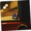 Gatuida Car Supplies Car Dashboard Decorations Car Thermometer Luminous Clock