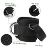 KOMBIUDA 1 Pair Ankle Straps for Cable Machines Women Fitness