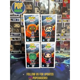 Funko POP! DC: Titans Full Set #1512-1515