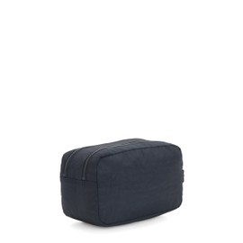Kipling Amalfi - Neceser metálico, Tonal azul real, 9''L x 5.5''H x 5''D