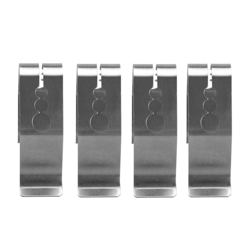 Grill Probe Clip Holder - Barbecue Temp Clip Stainless Steel