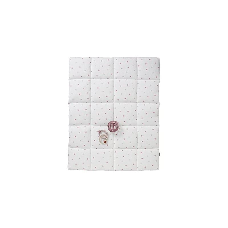 VERTBAUDET TU Heart Printed Playpen Rug