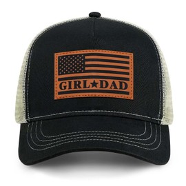 Bakyiwe Girl Father Daddy Gifts Dad Hats for Men, Adjustable Dad Trucker Hat, Fathers Day Birthday Gifts from Daughter