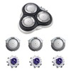 lingsee 3x Razor Replacement HQ8 Shaver Head Fit for Philipss