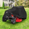 Kipiea Riding Lawn Mower Cover 600D Heavy Duty Lawn Tractor