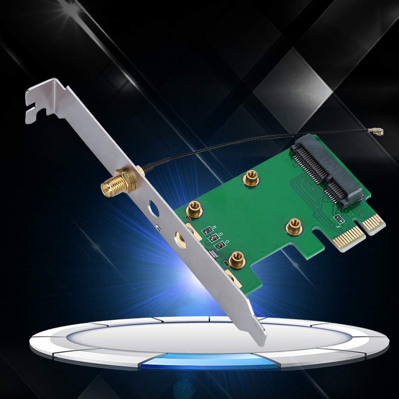 Extender Riser Card, Supports All PCI-E Cards, Wi-Fi, Wi-Fi, Card