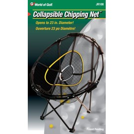 Jef Sport Training Net Golf Chipping 3 Baskets Collapsible Practice Cage Hitting