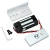 uoweky 60kg/132lbs Electronic Magnetic Lock Access Control DC12V Fail Safe