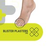 VITAPLUS Toe Blister Plaster, 8 Hydrocolloid Toe Plasters, 17x48mm, 8's
