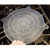 10" Round Vented Microwave Splatter Guard Food Bowl Cover -