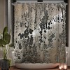 Ulticool Shower Curtain - Steel Metal Industrial - 180 x