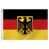 2×3 FT German Flag,Medium 60×90 CM Germany Eagle Arm of