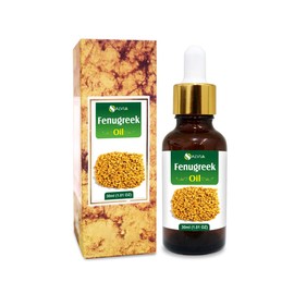 Fenugreek (Trigonella foenum) Essential Oil 100% Pure & Natural Undiluted Uncut Therapeutic Oil - Use for Aromatherapy (30ml with Dropper)
