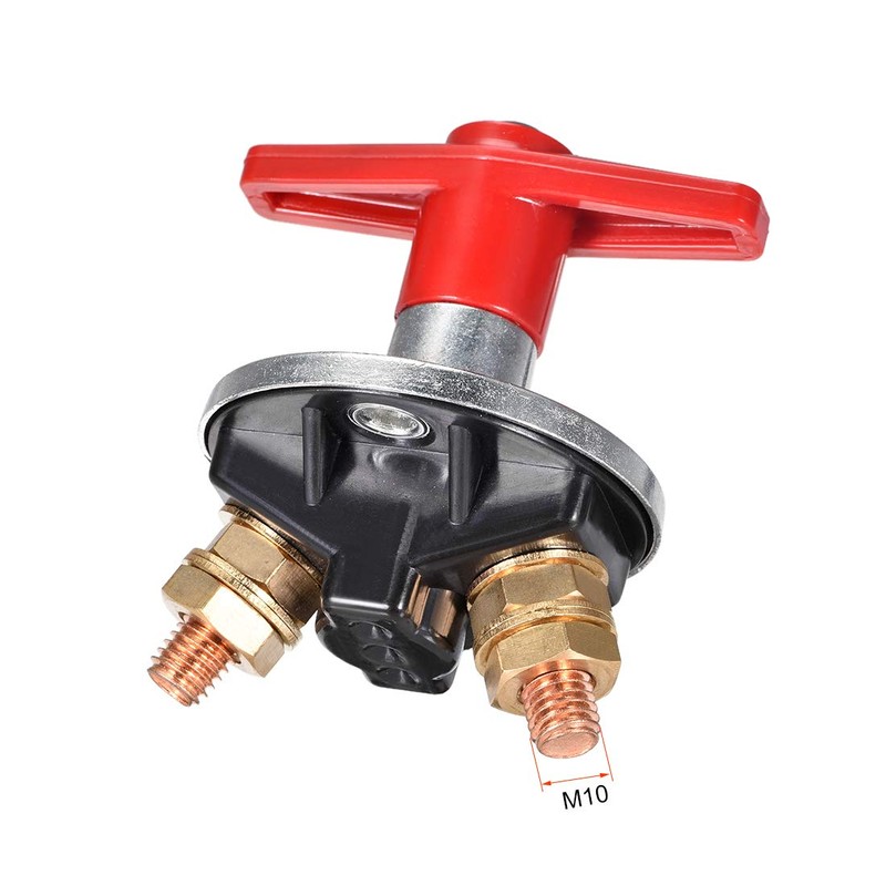 uxcell Rotary Battery Disconnect Switch Isolator Cut OFF Battery Power