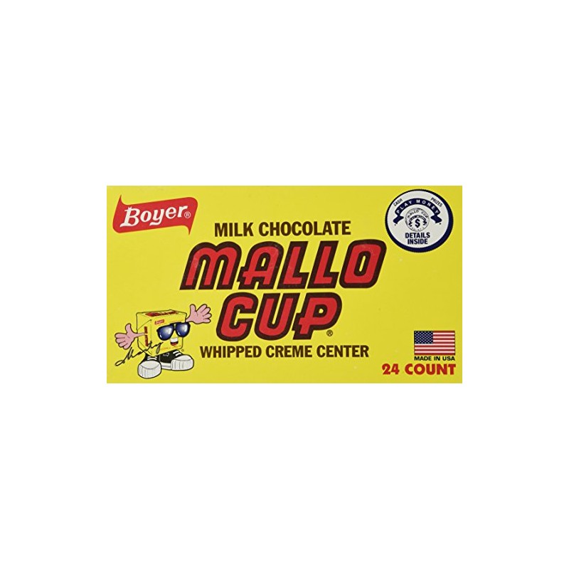 Boyer Candy Company Mallo Cups - 24 Count