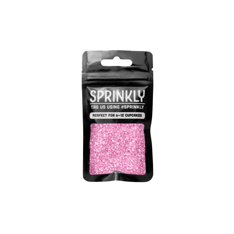 SPRINKLY - Sparkling Sugar - Pink - 30g
