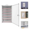72 Slots Cell Phone Locker Portable Phone Storage Cabinet W/