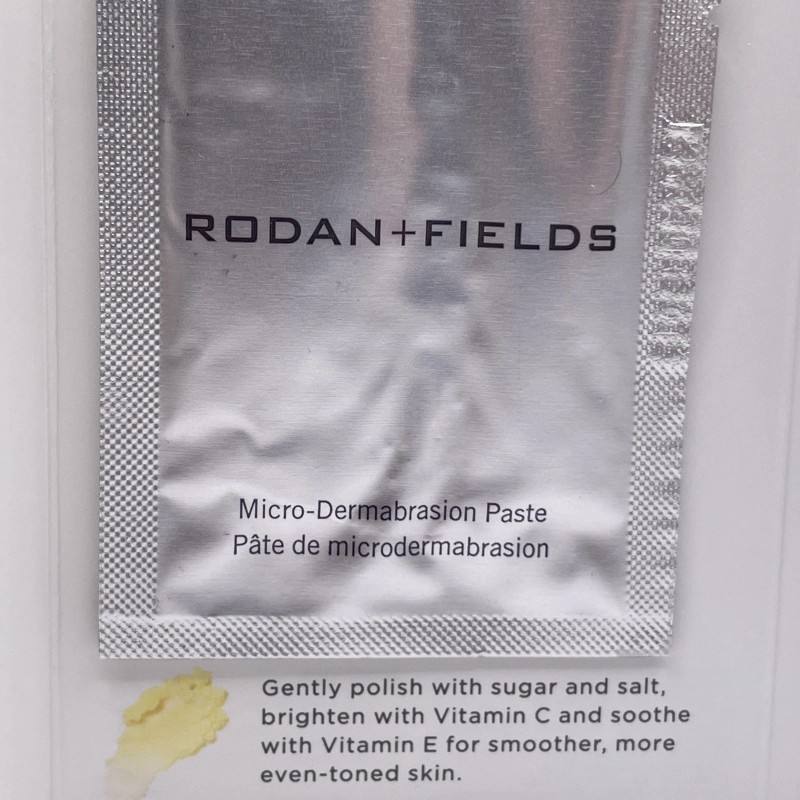 Rodan Fields Glow Redefine Travel Size Sample Microdermabras