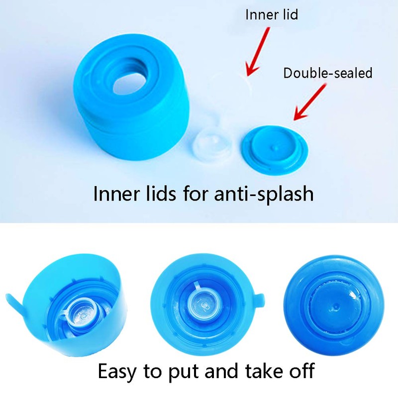 30 Pack Gallon Water Bottle Caps,Non Spill Water Bottle Caps