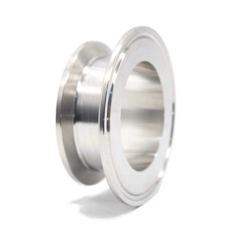 QiiMii Sanitary Concentric Reducer 2.5"x2" Tri Clamp Clover Stainless Steel