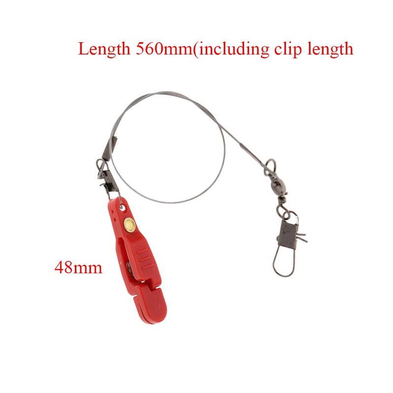 Uncedaran 3pcs Padded Release Clips Fishing Quick Release Clips with