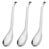 3 Pcs Caviar Spoon Spherification Spoons Stainless Steel Caviar Spoons