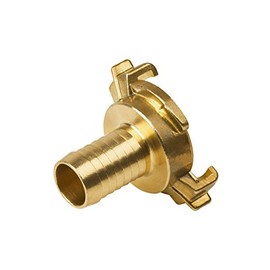Meister Quick Coupling Hose Piece for 19.05 mm (3/4 Inch) Hoses, Brass, Suitable for Drinking Water, Tested Quality, Hose Connector, Plug-In Coupling, Hose Coupling, 9925310