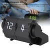 Automatic Flip Calendar Clock, Retro Mechanical Digital Desk Alarm Clock,