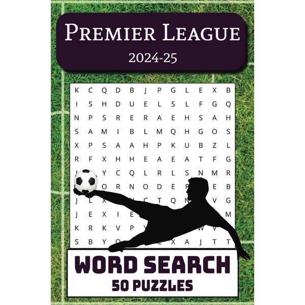Premier League 2024-25 Word Search Puzzle Book: Word Searches with