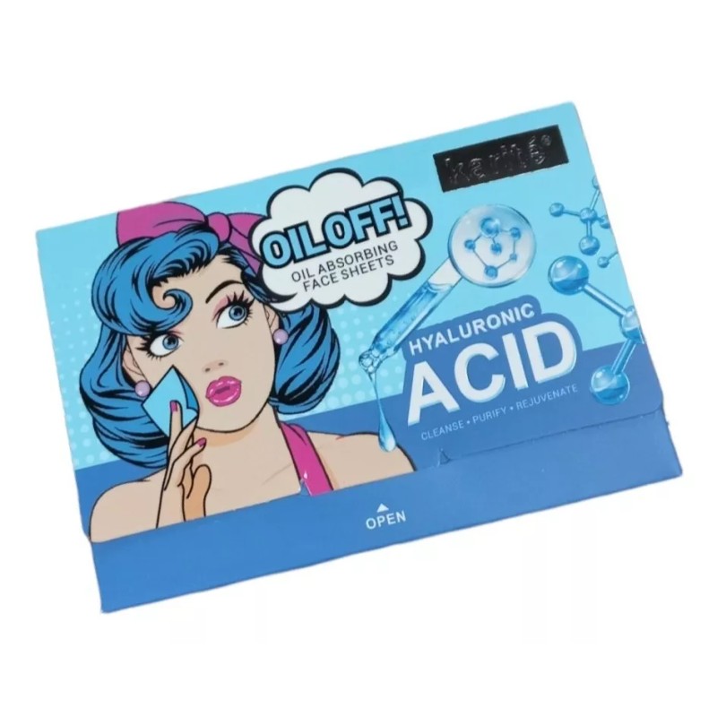 KFMX Set 6 Sobres Papel Arroz Facial Absorbente Blotting Paper