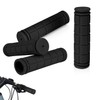 2 Pair Bike Handlebar Grips Soft Rubber Non-Slip Bicycle Handle