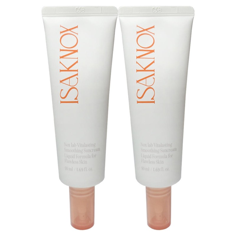 NOX LAB 이자녹스 녹스랩 비타래스팅 스무딩 선크림 50ml + 50ml