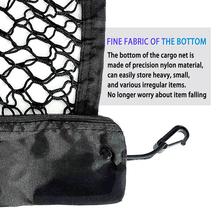 Envelope Style Upgraded Cargo Net Compatible with Hyundai Palisade Upgraded