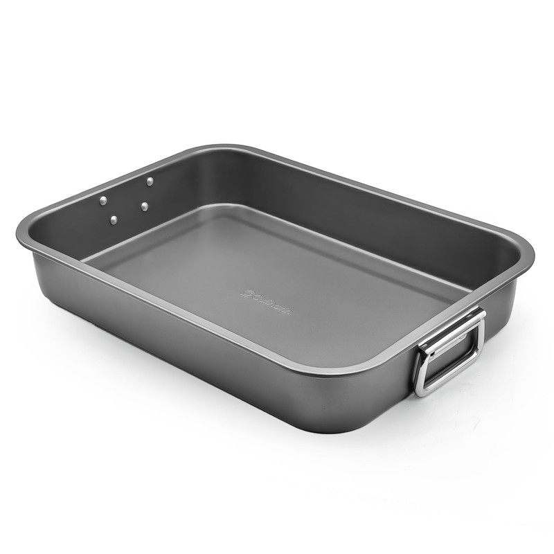 Large Lasagna Pan 12” x 16” - Heavy-Duty Nonstick Casserole