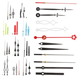 Operitacx 15 Sets Clock Hands Replacement Kit for Wall Clocks Easy to Install for Crafting and Home Decor