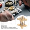 Watch Movement Holder Fixed Base Adjustable 4 Sided Watchmaker Clamp