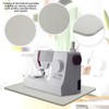 2 Pcs Sewing Machine Muffling Mat Pedal Sewing Mat Reduce