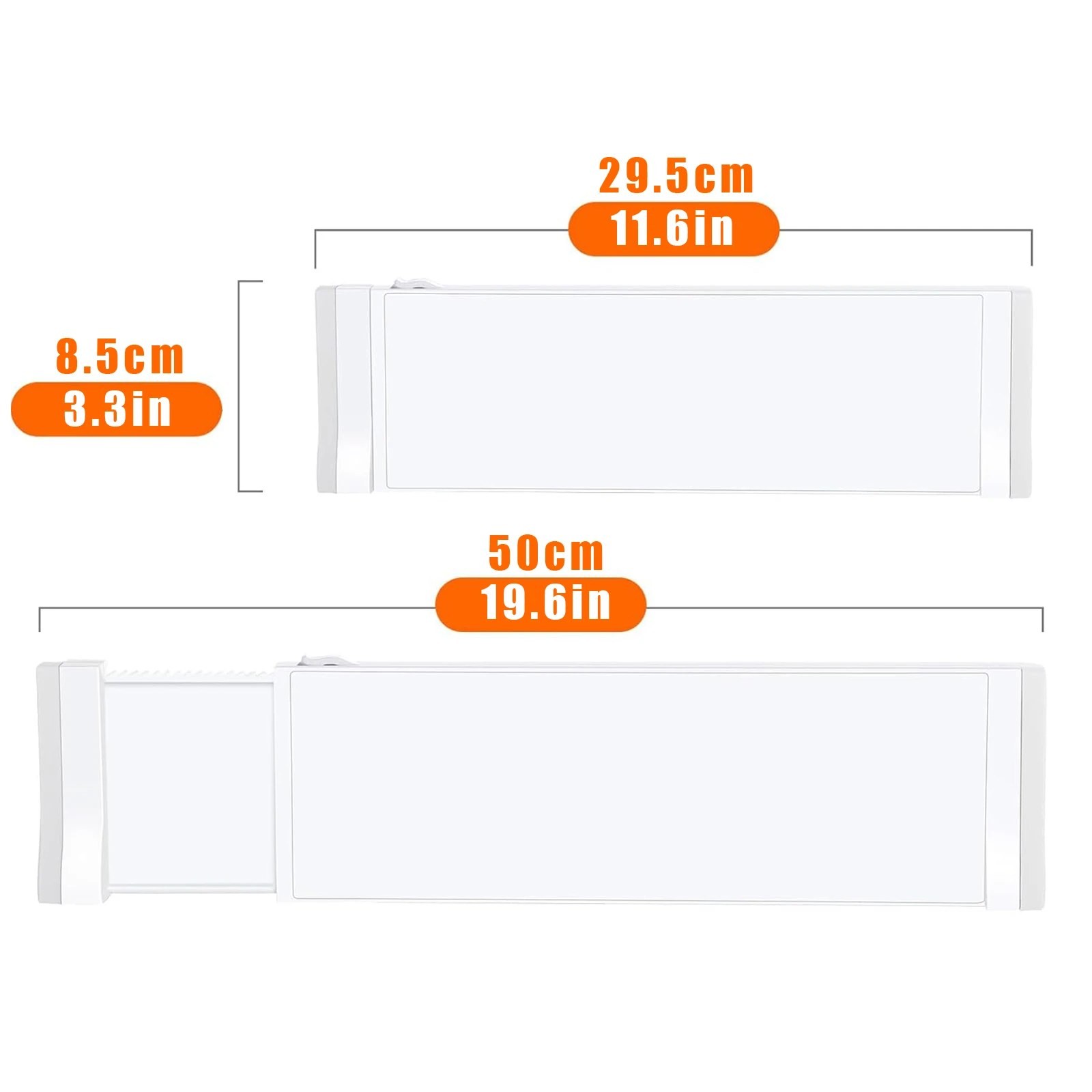 OrganiMax Drawer Divider Adjustable Mechanism