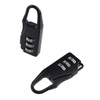 SDTC Tech 5 PCS Combination Luggage Lock Password Security Padlock