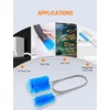 66" Flexible Drain Brush Tool with Large Brush Head and