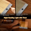 Book Light, Rechargeable Reading Lights for Books in Bed -