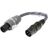 Sommer Cable speakON® MEGXU225-0020-GR 2-Pin Plug Adaptor to XLR 3-Pin